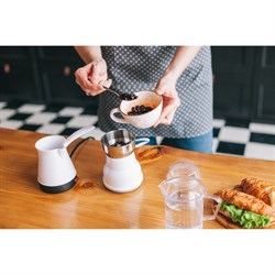 Кофемолка электрическая Luazon LMR-05, 160 Вт, 50 г, белая - фото 51413136