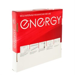 Весы напольные ENERGY ENМ-408Е, механические, до 120 кг, картинка "Песок" - фото 51413144