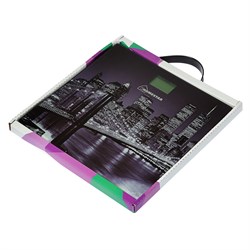 Весы напольные HOMESTAR HS-6001E, электронные, до 180 кг, картинка "Город" - фото 51413194