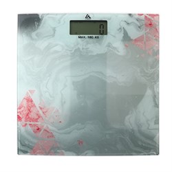 Весы напольные Luazon LVE-021, электронные, до 180 кг, от батареек AAАх2 - фото 51413286