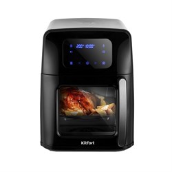 Аэрогриль Kitfort КТ-2212, 1800 Вт, 60-200°C, 3.5 л, чёрный - фото 51413544