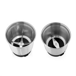 Кофемолка BRAYER BR1182, 200 Вт, 70 г, чёрно-серебристая - фото 51413570