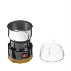 Кофемолка Viconte VC-3107 Dior, электрическая, 200 Вт, 75 г, чёрная - фото 51413575