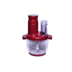 Измельчитель Oursson CH3040/DC, стекло, 300 Вт, 2 л, бордовый - фото 51413618