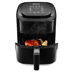 Аэрогриль Kitfort KT-2215, 1500 Вт, 80-200°C, 4.5 л, чёрный - фото 51413657