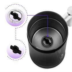 Капучинатор Kitfort КТ-751-1, 500 Вт, 0.3 л, 4 режима, черный - фото 51413765