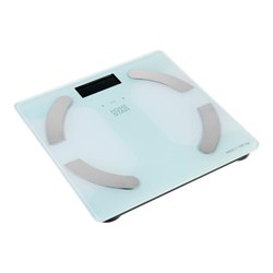 Весы напольные HOMESTAR HS-6003, диагностические, до 180 кг, 2хААА, стекло, белые - фото 51413881