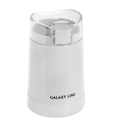 Кофемолка Galaxy LINE GL 0909, электрическая, ножевая, 200 Вт, 45 г, белая - фото 51414007
