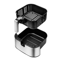 Аэрогриль Kitfort КТ-2228, 1700 Вт, 80-200°C, 5.5 л, сталь - фото 51414055