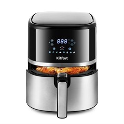 Аэрогриль Kitfort КТ-2221, 1500 Вт, 80-200°C, 3.3 л, черно-серый - фото 51414056