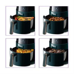 Аэрогриль Kitfort КТ-2222, 1500 Вт, 80-200°C, 3.3 л, зелёный - фото 51414063