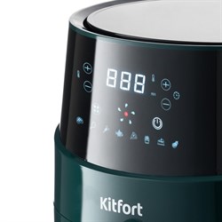 Аэрогриль Kitfort КТ-2222, 1500 Вт, 80-200°C, 3.3 л, зелёный - фото 51414065