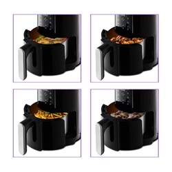 Аэрогриль Kitfort КТ-2225, 1000 Вт, 80-200°C, 1.9 л, черный - фото 51414075