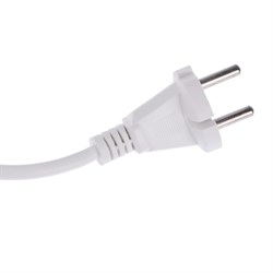 Фен настенный Luazon LGE-007, 1600 Вт, 2 скорости, крепление (в комплекте), белый - фото 51414136