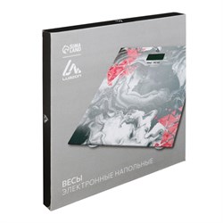 Весы напольные Luazon LVE-015 «Малахит», электронные, до 180 кг, 2хAAА (не в комплекте) - фото 51414241