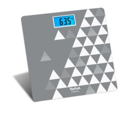 Весы напольные Tefal PP1534V0, электронные, до 160 кг, серые - фото 51414347
