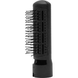 Фен-щётка Polaris PHS-1204i, 1200 Вт, 3 температ. режима, 4 насадки, ионизация, серо-розовая - фото 51414454