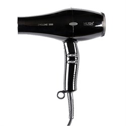 Фен парикмахерский HUSH Cyclone 3500, 2400 Вт, 2 насадки, 2скорости, 3 режима, шнур 3.5 м - фото 51414822