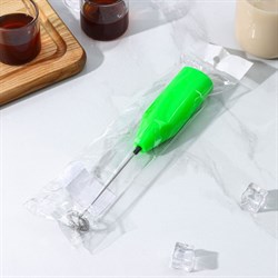 Капучинатор Доляна, 20×4×2.5 см, 2.5 Вт, зелёный - фото 51414841