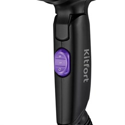 Фен Kitfort КТ-3237, 1200 Вт, 2 скорости, чёрный - фото 51414930