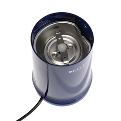 Кофемолка KELLI  KL-5112, электрическая, ножевая, 300 Вт, 70 г, синяя - фото 51414936