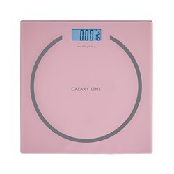 Весы напольные Galaxy GL 4815, электронные, до 180 кг, 2хААА (в комплекте), розовые - фото 51415109