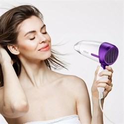 Фен Kitfort КТ-3209, складной, 850 Вт, 2 скорости, шнур 1.2 м - фото 51415175