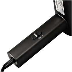 Фен Puff-1601Вl, настенный, 1600 Вт, 2 скорости, хол. воздух, чёрный - фото 51415281