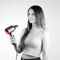 Фен Windigo LF-03, 1250 Вт, 3 температурных режима, 3 скорости, концентратор, серо-розовый - фото 51415453