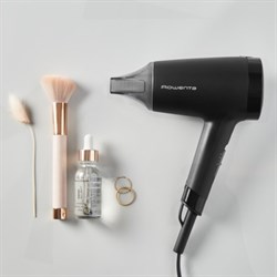 Фен Rowenta CV1803F0, 1600 Вт, DC мотор, 2 режима, хол.воздух, концентратор, чёрный - фото 51415490