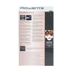 Фен Rowenta CV1803F0, 1600 Вт, DC мотор, 2 режима, хол.воздух, концентратор, чёрный - фото 51415498