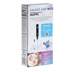 Капучинатор Galaxy GL 0791, 5 Вт, 0.4 л, 3 режима, чёрный - фото 51415540