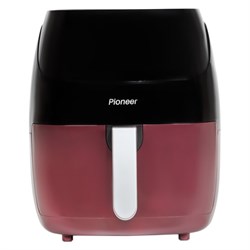 Аэрогриль Pioneer SM503D, 1500 Вт, 5 л, чёрный с бордовым - фото 51415576
