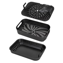 Аэрогриль jvc JK-MB047, 1800 Вт, 45-230°, 3.8 л, чёрный - фото 51415593