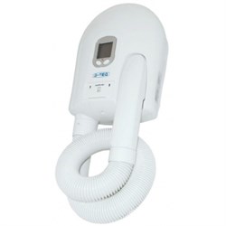 Фен настенный 8723, 1000 Вт, 2 режима, белый - фото 51415855