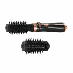 Фен-щетка Sakura SA-4205B, 1200 Вт, 3 режима работы, 2 насадки, защита от перегрева, чёрная - фото 51415927