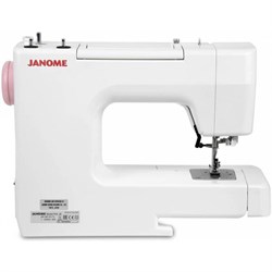Швейная машина Janome Pink 25, 60 Вт, 25 операций, автомат,бело-розовая - фото 51416028
