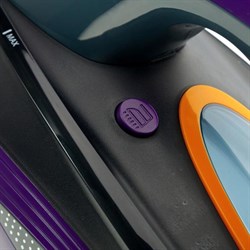 Утюг BRAYER 4001BR, 2600 Вт, керамическая подошва, 25 г/мин, 360 мл, фиолетовый - фото 51416059