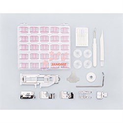 Швейная машина Janome DC 4030, 60 Вт, 30 операций, автомат, белая - фото 51416329