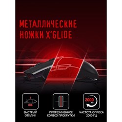 Мышь A4Tech Bloody P91 Pro черный оптическая (16000dpi) USB3.0 (8but) - фото 51416417