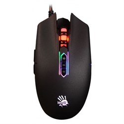 Мышь A4Tech Bloody Q80, игровая, проводная, 8 кнопок, 3200 dpi, подсветка, USB, 1.8 м, черная - фото 51416448