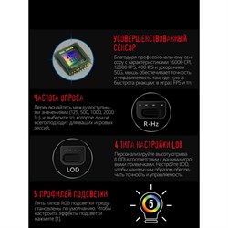 Мышь A4Tech Bloody W90 Pro черный оптическая (16000dpi) USB (10but) - фото 51416534