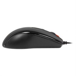 Мышь оптическая A4Tech X87, 2400 dpi, USB, 8 кнопок, чёрная - фото 51416596