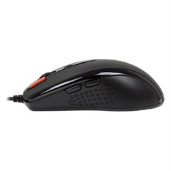 Мышь оптическая A4Tech X87, 2400 dpi, USB, 8 кнопок, чёрная - фото 51416597