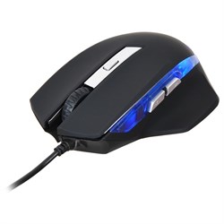 Мышь Оклик 715G черный/серебристый оптическая (3200dpi) USB (6but) - фото 51416695