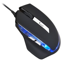 Мышь Оклик 715G черный/серебристый оптическая (3200dpi) USB (6but) - фото 51416698