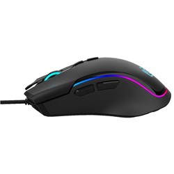 Мышь Оклик 729G LABYRINTH черный оптическая (6400dpi) USB для ноутбука (7but) - фото 51416718