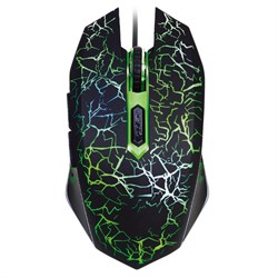 Мышь Оклик 896G черный оптическая (12800dpi) USB для ноутбука (5but) - фото 51416789