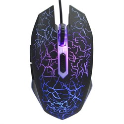 Мышь Оклик 896G черный оптическая (12800dpi) USB для ноутбука (5but) - фото 51416791