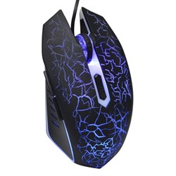 Мышь Оклик 896G черный оптическая (12800dpi) USB для ноутбука (5but) - фото 51416794